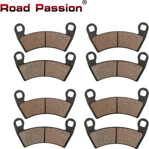 Motorcycle Front and Rear Brake Pads For POLARIS UTV RZR S 1000 EPS 2016 2017 RZR S 900 EPS 2015 2016 2017 RZR S 900 2015-2018