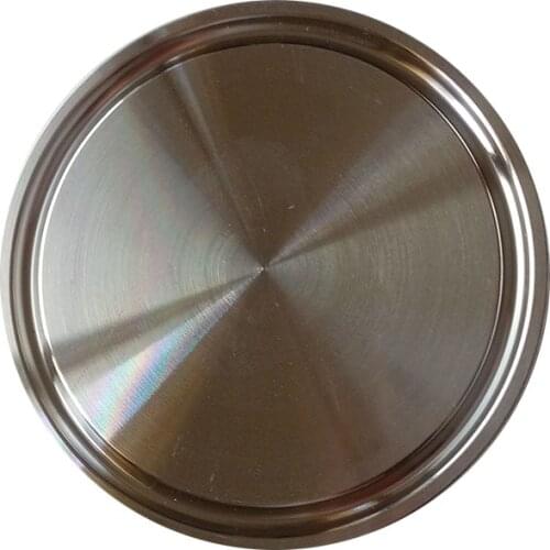 38MM 1.5'' Sanitary End Cap fits 1.5" Tri Clamp Ferrule OD 50.5mm Stainless Steel SUS SS 304 SEC-1.5-38