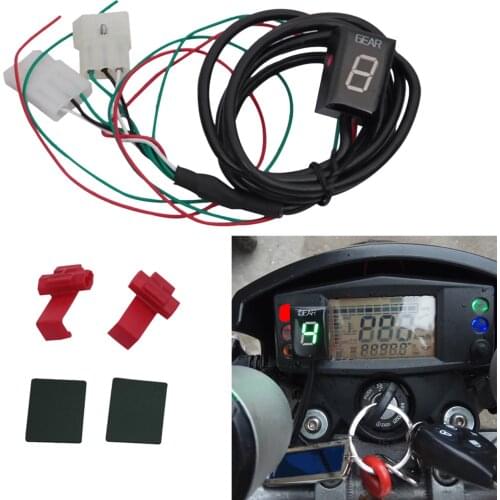 Waterproof Motorcycle Gear Indicator Plug play LED Display for Aprilia ETV 1000 Caponord RS125 RSV Mille RSV4 SL1000 Shiver 750