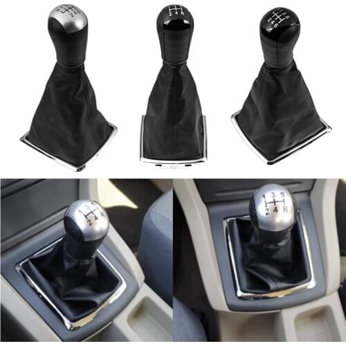 Car Styling Gear Shift Knob Lever Gaitor Boot Cover Collar For Ford Focus 2 Mondeo MK2 2004 2005 2007 2008 2009 2010 2011