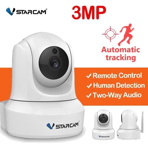 VStarcam 1296P 1080P HD Wireless 3MP 2MP IP Camera CCTV WiFi Home Surveillance Security Camera System Indoor Camera Baby Monitor