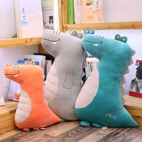 35/55/70cm high quality crocodile pillow plush toy baby toys to send children birthday gifts Halloween gifts kawaii cute