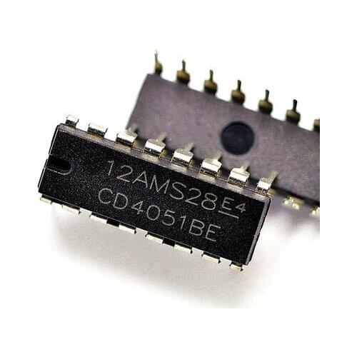 10pcs/lot CD4051BE CD4051 DIP-16 new original In Stock