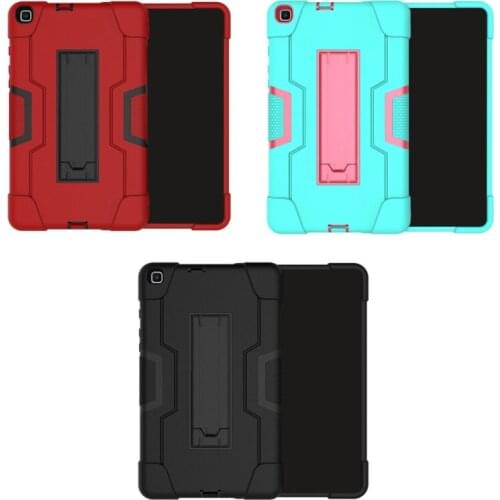 2019 Tab A 8.0 Case SM-T290/T295 Heavy Duty Shockproof Rugged Hybrid Hard Soft Bumper Drop Protective Case w/Kickstand