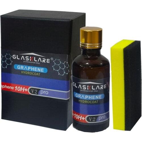 30ml/50ml 12H Hardness Super Hydrophobic Paint Surface Coating Liquid Graphene Automotive Nano Coating 80% Graphene 20% Silica