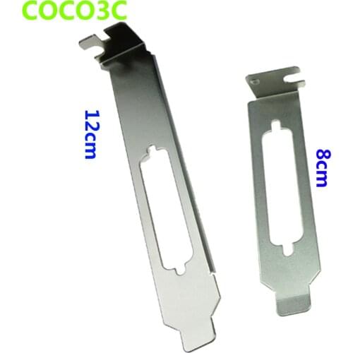 30pcs/lot 1 Parallel DB25 Port Low / Long Profile Bracket IEEE 1284 LPT port half size bracket for the Case Chassis