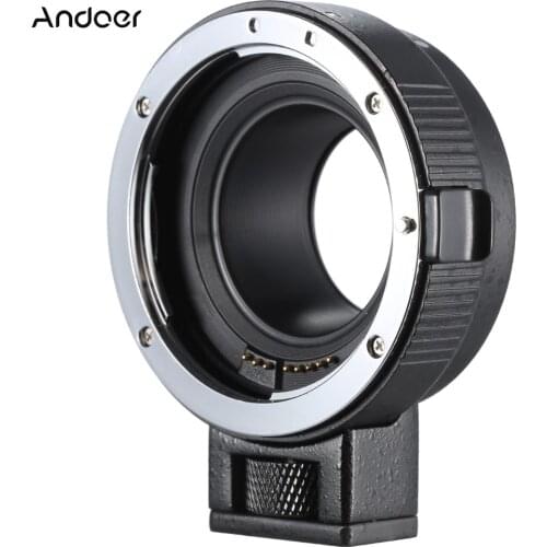 Andoer EF-EOSM Lens Mount Adapter Support Auto-Exposure Auto-Focus and Auto-Aperture for Canon EF/EF-S Series Lens