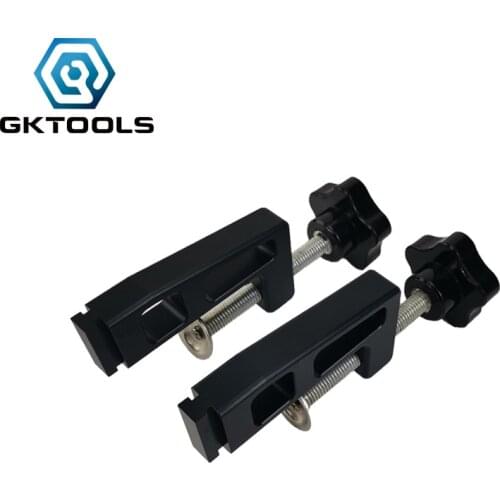 Woodworking Type 45/70 T Slot Miter Track 75 Fence Special Fixed Clip Woodworking Table Saw Workbench Tools Accessories