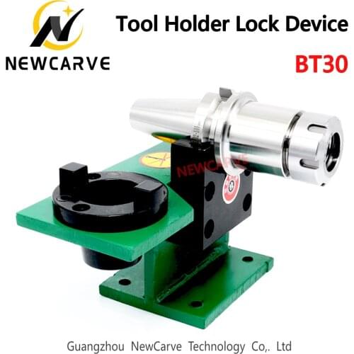 BT30 Tool Holder Bearing Lock Knife Seat Block Locking Device Ball Lock Cutter For Automatic Tool Change Cutting NRECARVER