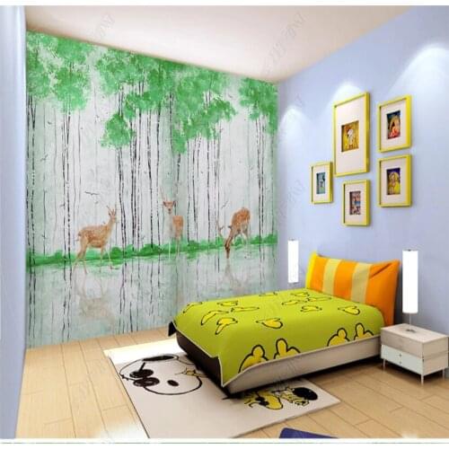 Customized 8D Waterproof Wall Cloth Modern Simple Fashion 3D Wallpaper Mural Background Wall