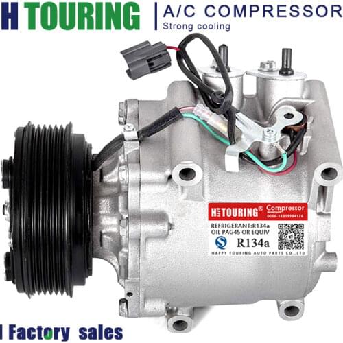 A/C Compressor for Honda Civic 2001 2002 L4 1.7L 38810P5M006 38810P5M016 38810PLAE01 3654 3664 4913 4967 4968 4977 IC77599 75609