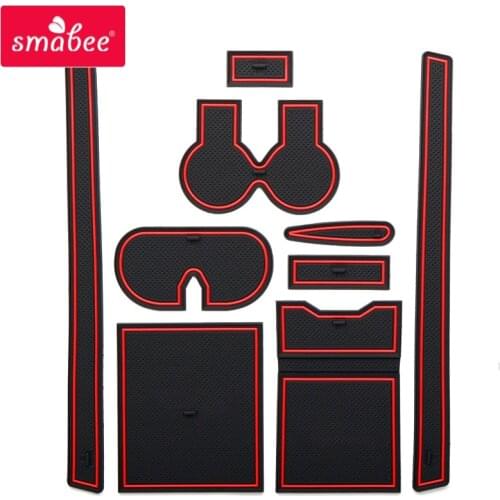 Smabee Gate slot pad For NISSAN TEANA 2009-2012 Accessories,3D Rubber Car Mats