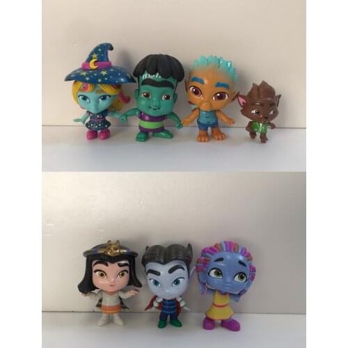 Foreign trade Super Monsters A variety of hand-made dolls 4-inch ornaments model spot doll toys