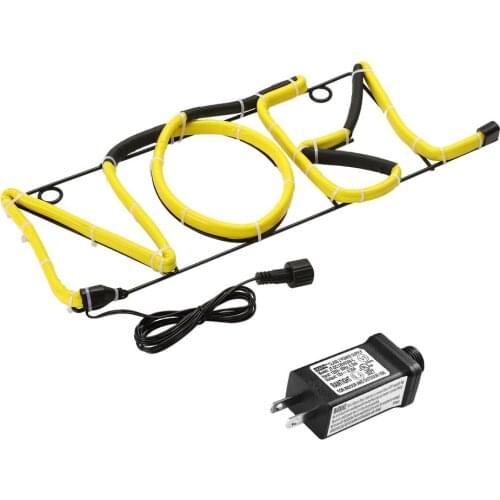 Neon Sign Light NOEL Alphabet Shape Design Room Wall Decorations Home Love Ornament Coffee Bar Mural Crafts