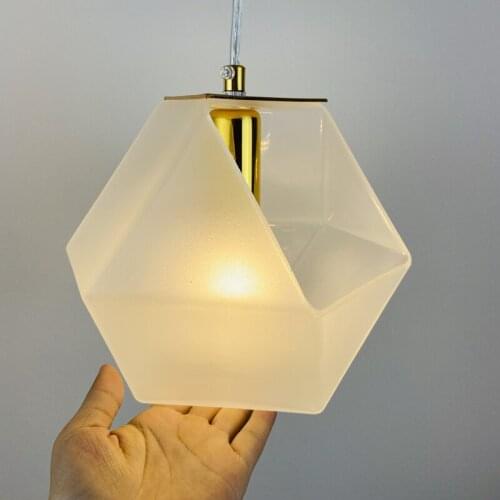 Nordic glass pendant light postmodern lamp 220V G9 Welles glass led hanging light LED Interior for Dining Room kitchen island