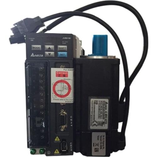 New ECMA-C20604SS+ASD-B2-0421-B DELTA 400w 3000rpm 1.27N.m ASDA-B2 60mm AC servo motor driver kits with 3m Cable with brake