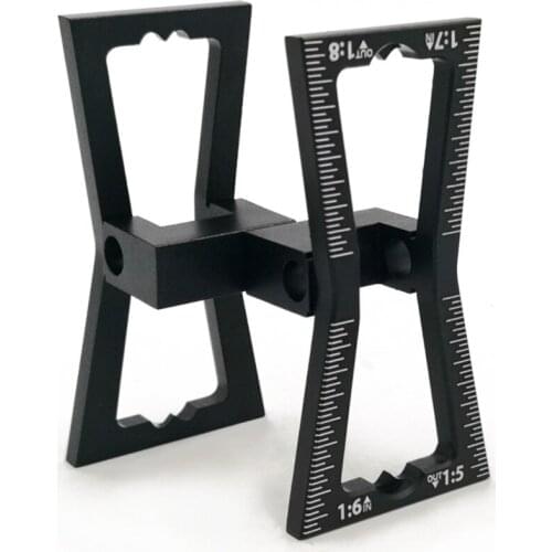 New High Quality Carpentry Tools Binder Template Carpentry Marker Hand Tools Common Gauge With Scribing Scale Measurement