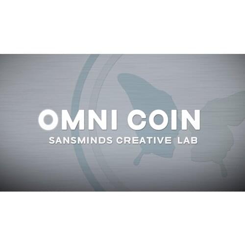 Omni Coin US version (DVD and Gimmicks)by SansMinds Creative Lab Magic Tricks Stage Magia Coin Magie Mentalism Illusions Props