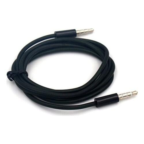 Wholesale 300pcs/lot 1m 3.5mm Audio Cable Male To Male Record Car Aux Audio Cord Headphone Connect Cord MP3 Extension Cable