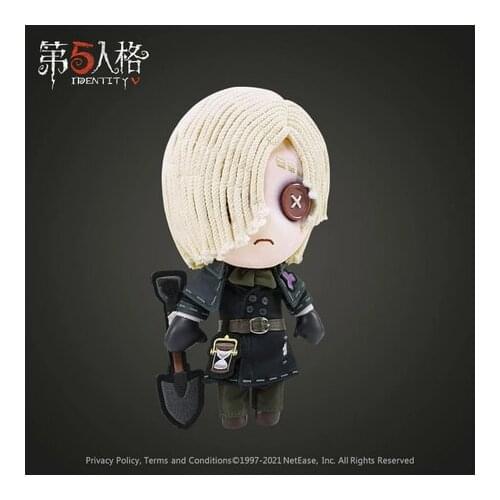 Original Anime Game Identity V Survivor Grave Keeper Cosplay Plush Doll Toys Andrew Kreiss Change Suit Dress Up Clothing Gifts