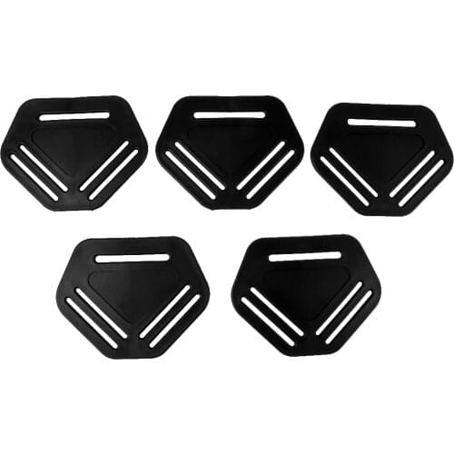 5 Pieces Plastic Buckle Splitter Plate for Full Body Rock Climbing Harness Climbing Hiking Accessories