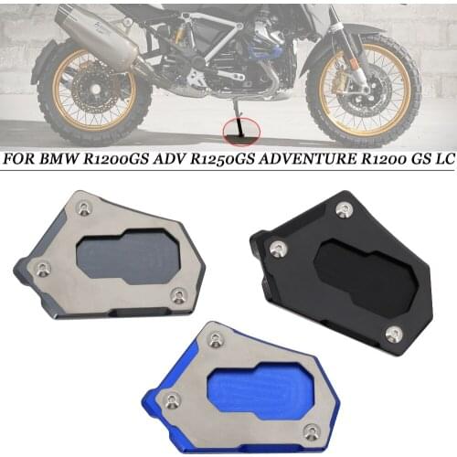 FOR BMW R1200GS LC 2013-2020 R 1200 GS LC AdventureLarge Kickstand Sidestand Foot Enlarger Extension Plate Pad r1200 gs