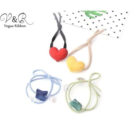 DIY Handmade Jewelry Making Love Heart Charms Pendants Hair Band Accessories Set Components Decoration Fashion Accessories Gif