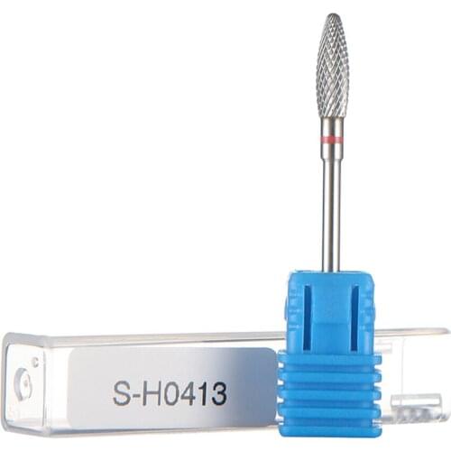 5x Tungsten Steel Nail Drill Bits Gel-Removal Polishing Manicure Rotary Burr