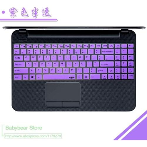 15 17 inch Silicone Keyboard Protective film Cover skin Protector for Clevo W650S/SZ/DC/EH W650SJ W651 W655SJ W655SF F59H