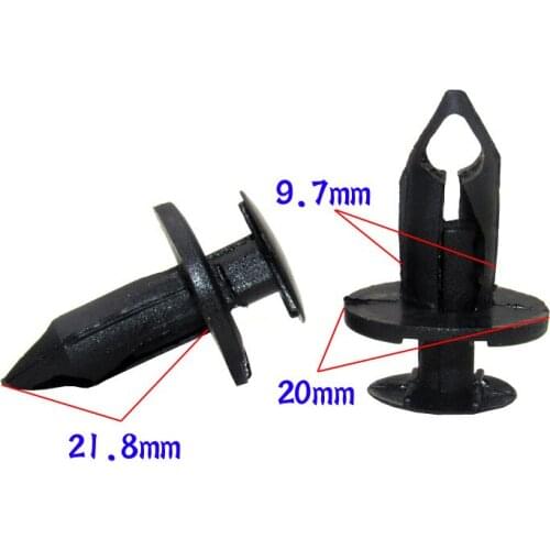 Fit for Ford wing wing wing tiger sharp edge leaf board fender inner soundproof cotton buckle inner retaining clip 10pcs