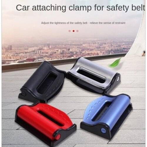 2PCS Car Seat Belt Clip Extender Safety Seatbelt Lock Buckle Plug Thick Insert Socket Extender Safety Buckle