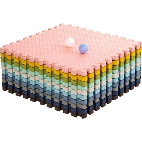1cm Thick Mats for Kids Children Foam Floor Childrens Stitching Crawling Climbing Home Bedroom Living Room Tatami Play Mat 4Pcs