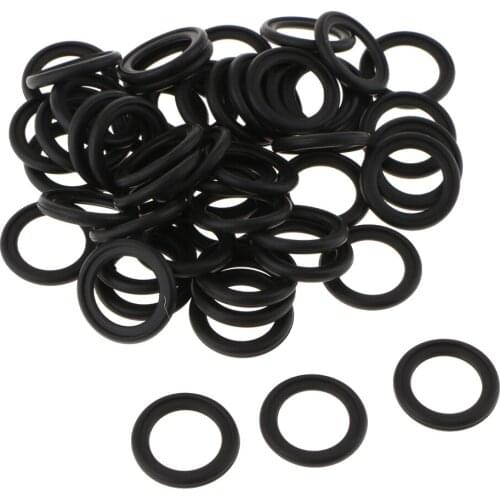 50x M14 Oil Drain Plug Seal Gasket Screw Seal Washer Ring for Ford