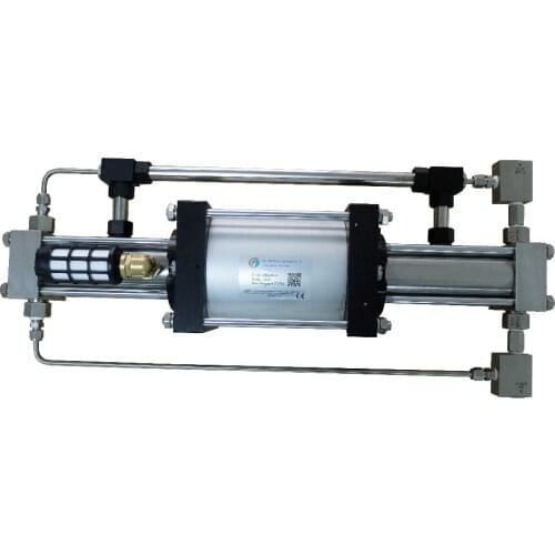 Free shipping Wellness Model :SBD40-OL 125 MM Drive head small double acting air driven oxygen gas booster pump
