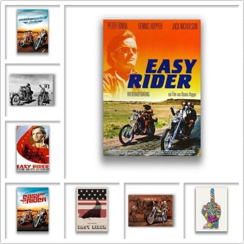 Easy Rider White Coated Paper Prints High Definition Clear Image Livingroom Bedroom Bar Decoration Home Art Brand