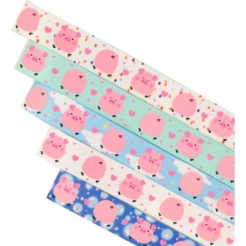 HSDRibbon 22mm 7/8inch HSD-Genuine porket Pattern Foil Printed on Grosgrain Ribbon 50Yards/Roll