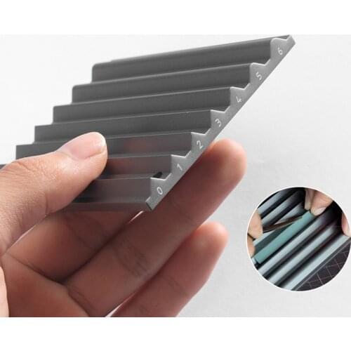 DIY Leather Tool Multi Groove Edge Trimmer Handmade Leather Goods Grinder Polisher Tools For Leather Practical Leathercraft