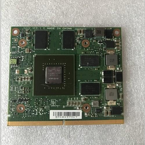 K2000M K 2000M N14P-Q3-A2 CN-0D30WG MXM 3.0 Video Graphics Card GPU for Dell M4700 M4800 HP 8560W Fast Shipping