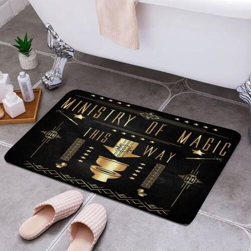 Ministry Of Magic 3D Print Doormats Rectangle Non-Slip DoorMat Bedroom Kitchen Entrance Print Door rugs Dropshipping