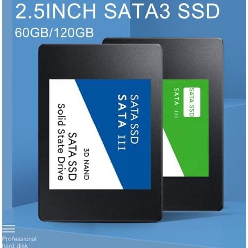 Multifunction Solid State Disk Shockproof Wide Compatibility 60G 120G Internal 545MB/s SATA SSD Box Enclosure for Computer