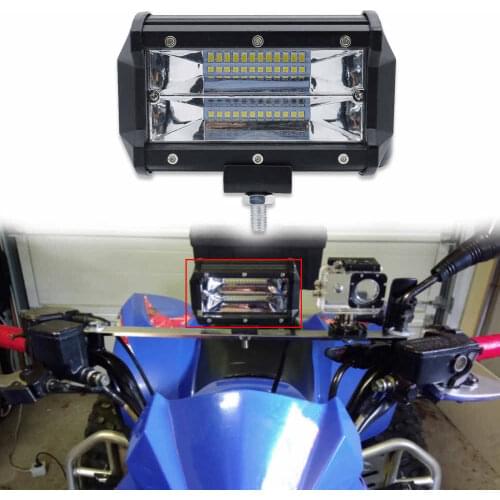 Motorcycle Fog Lamp Headlight Car Driving Light Auto Daytime Running Light 72w Spotlight Fog Lamp For Jeep ATV SUV Work light