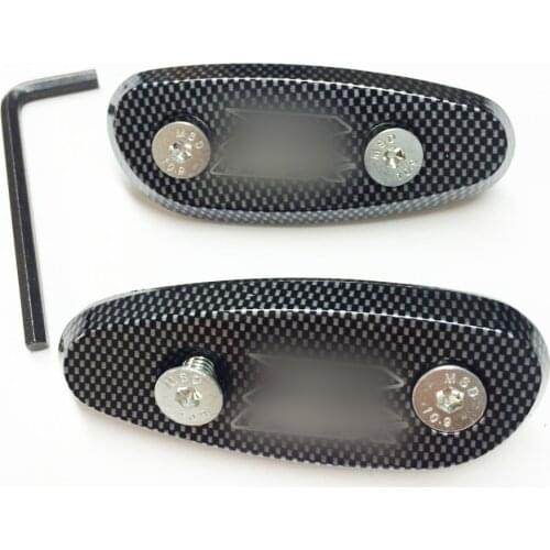 Aftermarket free shipping motorcycle parts Mirror Block Off base Plate for Suzuki GSXR 600 750 1000 GSX-R 2001-2004 Carbon fiber