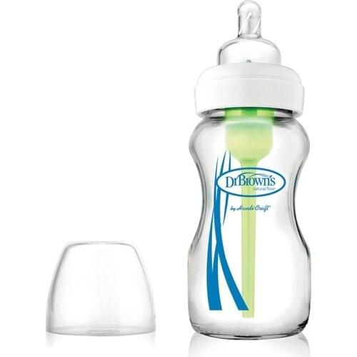 Dr. Browns Wide Neck Options Glass Feeding Bottle 270 ml