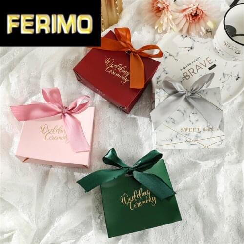 10Pcs Paper Candy Bag Box for Party Table Decoration/Event Party Supplies/Wedding Favours Gift Boxes