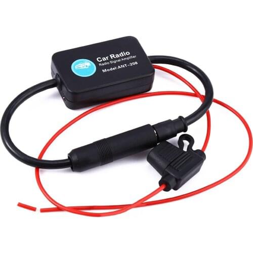 12V Car FM AM Radio Signal Amplifier Car FM Amplifier ANT-208 330mm For Marine Car Boat RV Accessories FM Amplifier