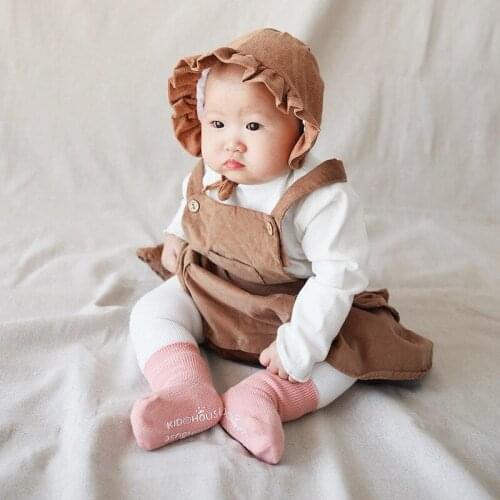 3 Pairs/lot Spring and Autumn Double Needle Loose Mouth Baby Socks Dispensing Non-slip Socks