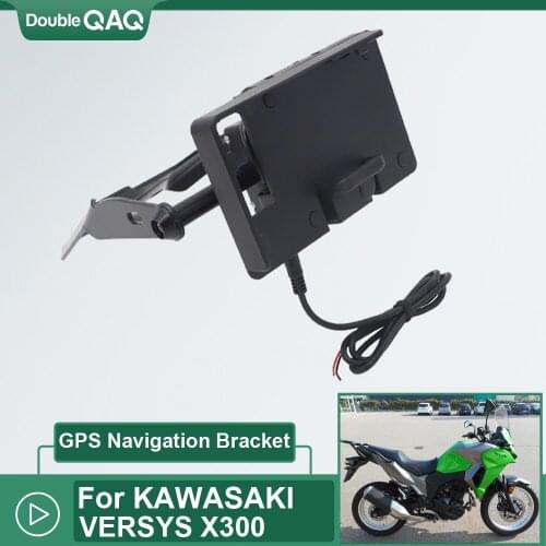 Motorcycle Accessories Modified Navigation Bracket Free shpping versys 300X Navigation frame Fit for KAWASAKI VERSYS X300 X-300