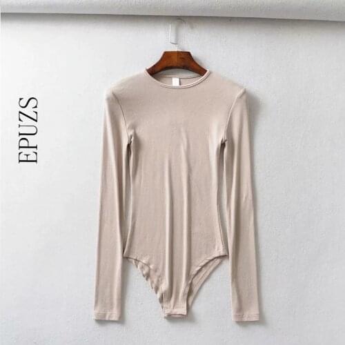 EPUZS Women's Long Sleeve Bodysuits