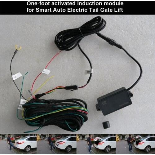 One-foot activated induction module for Smart Auto Electric Tail Gate Lift