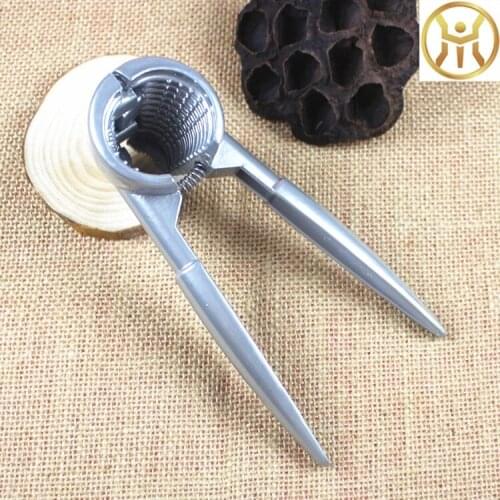 ShellerPliers Multi-Function Kitchen Tool Nut Cracker Sheller Walnut Cracker Plier Metal Opener Tool Stainless Steel Nutcracker